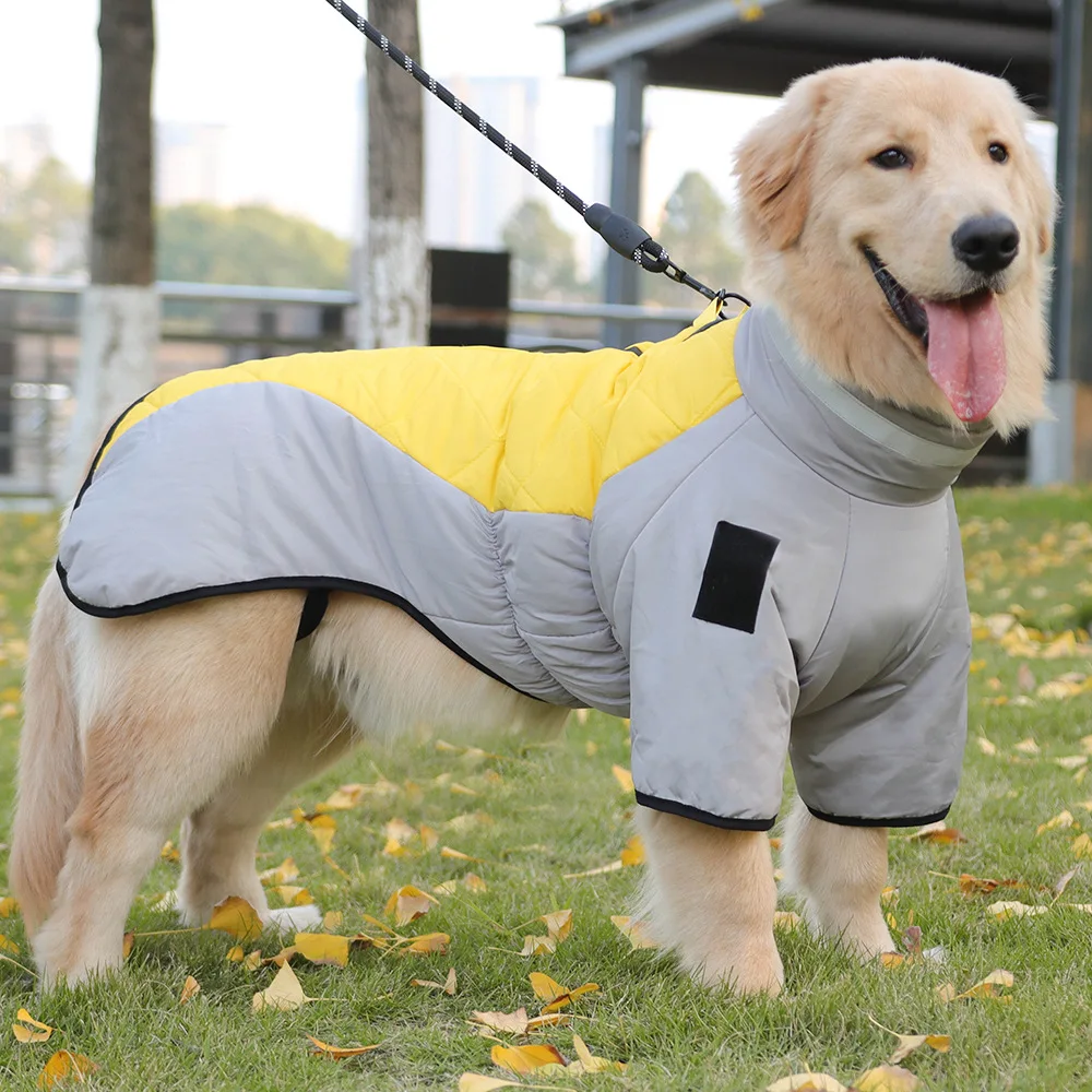 2-in-1 Dog Puffer Jacket with Integrated Harness - PawFect4Pets